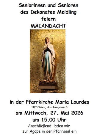 Dekanats-Maiandacht 27.05.2026