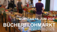 Bücherflohmarkt 14. Juni 2026